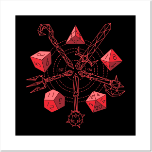 Dungeons & Dragons - Choose Your Red Weapon Posters and Art